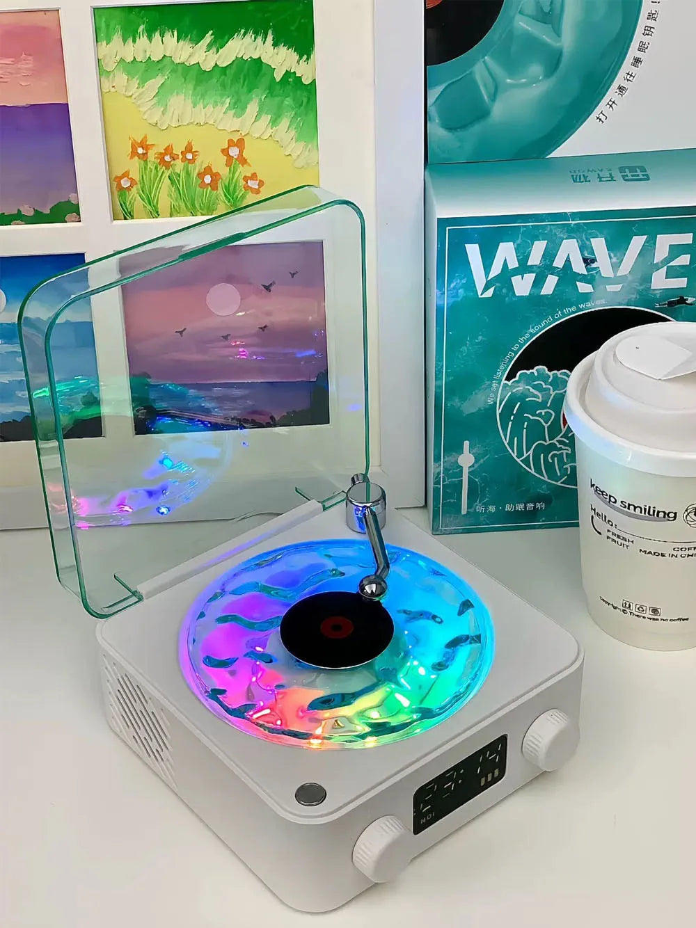 LivingAura™ Retro White Noise Speaker